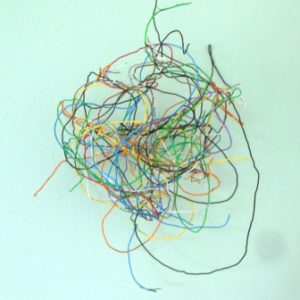 scrumpled wires re brain